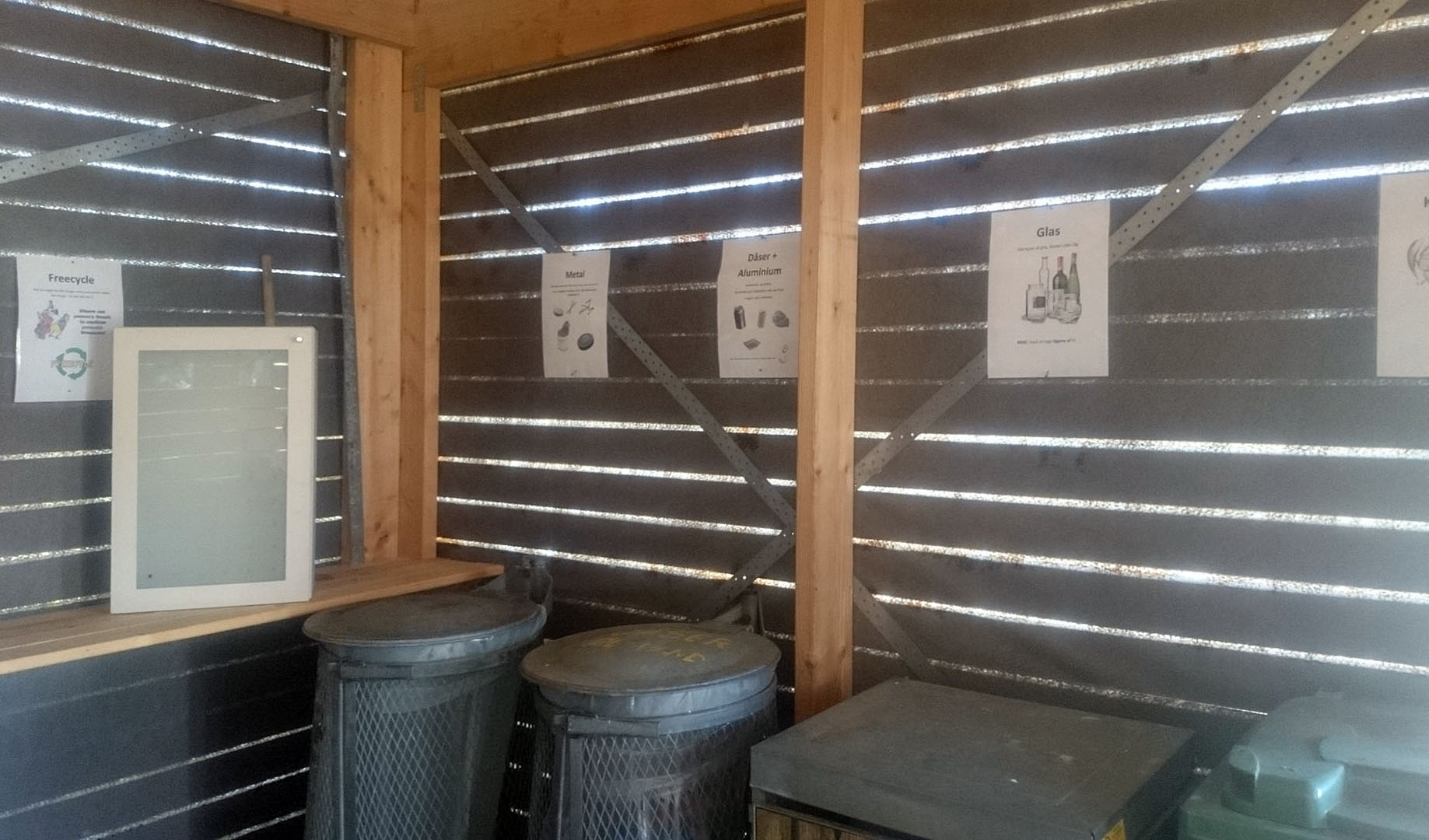 Affaldssortering og genbrug i Himmerlandsbyen